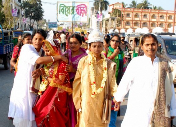 Rally to aware people about dowry system on the occasion of International Womenâ€™s Day 2015